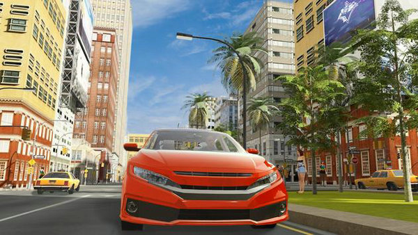 汽车模拟器思域城市驾驶免费版