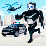 警察熊猫机器人安卓版