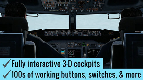 X Plane Flight Simulator游戏
