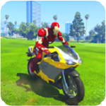 超级英雄摩托车特技免费版