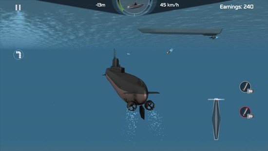 潜水艇模拟器3D无限导弹版
