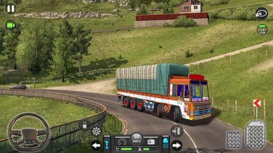 新印度人货物卡车模拟器中文版