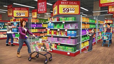 超市购物模拟器中文版无限金币版