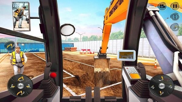 模拟挖掘机驾驶3d手机版游戏下载