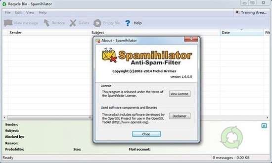 Spamihilator(垃圾邮件清理软件)绿色版下载