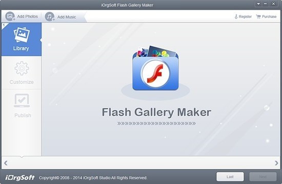 iOrgsoft Flash Gallery Maker最新版下载