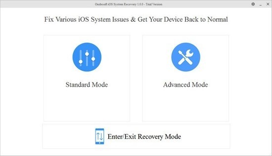 Ondesoft iOS System Recovery免费版下载