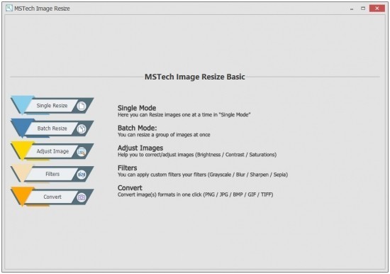 MSTech Image Resize Basic免费版下载