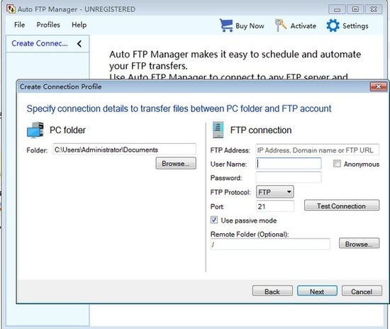 FTP工具(Auto FTP Manager)中文版下载