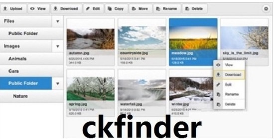 ckfinder(ajax文件管理器)中文版下载