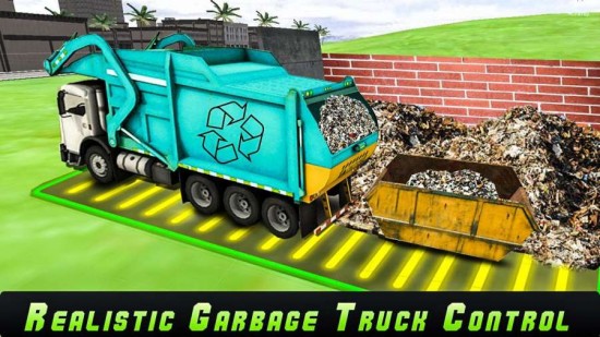 城市垃圾车模拟器